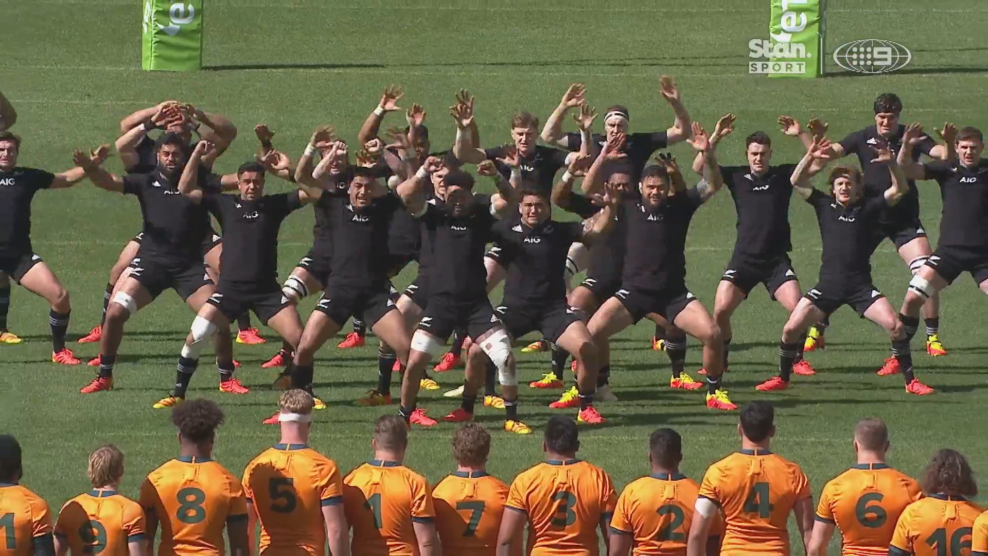 Emotional All Blacks haka