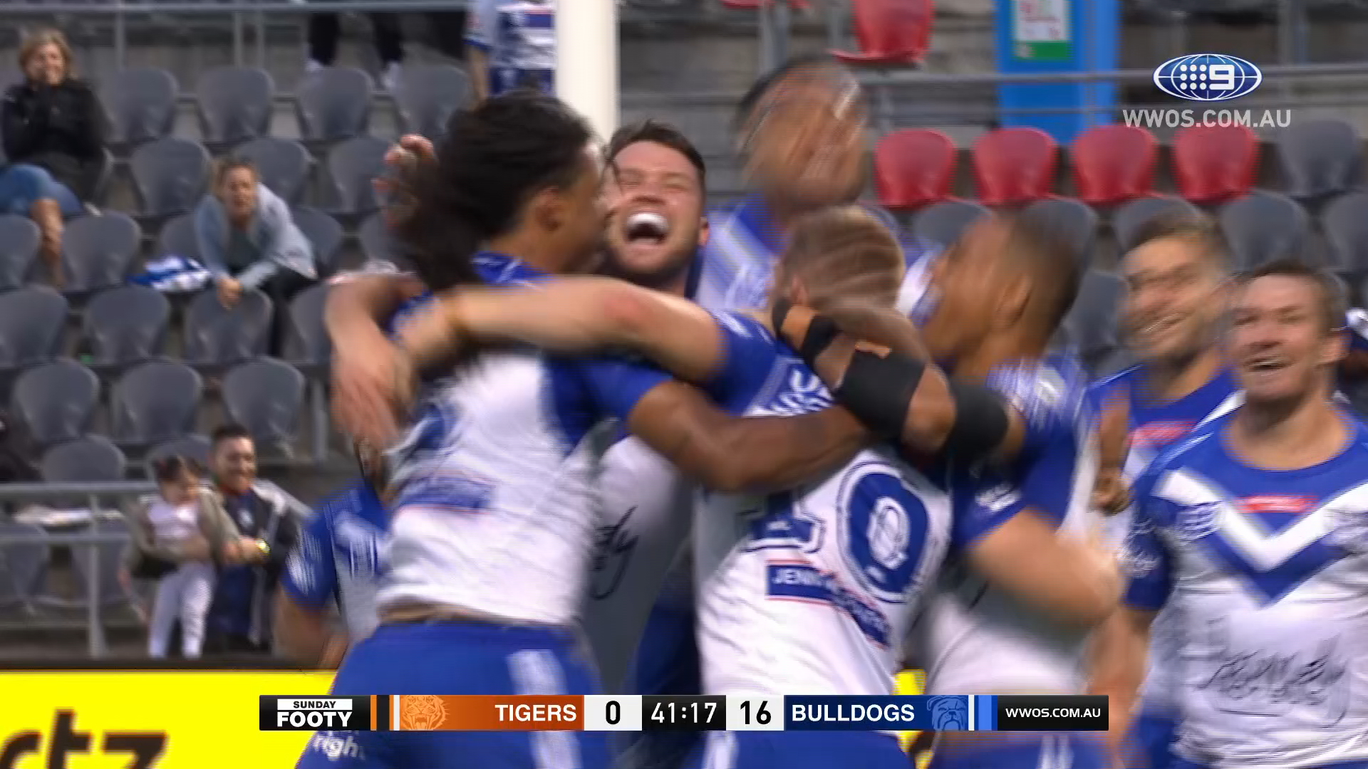 NRL Highlights: Bulldogs beat down the Tigers in the final game - Round 25