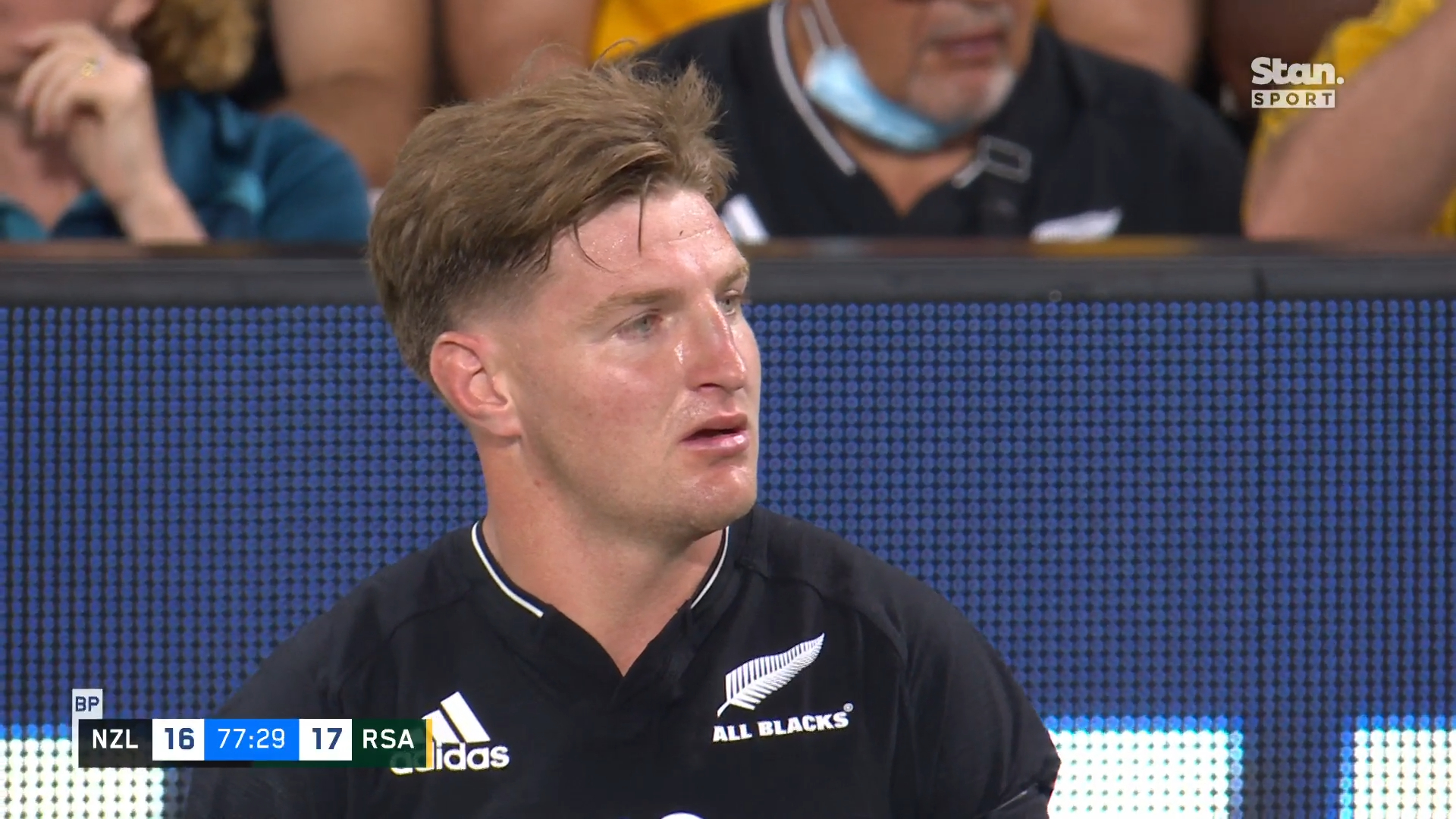 Jordie Barrett steps up for the All Blacks