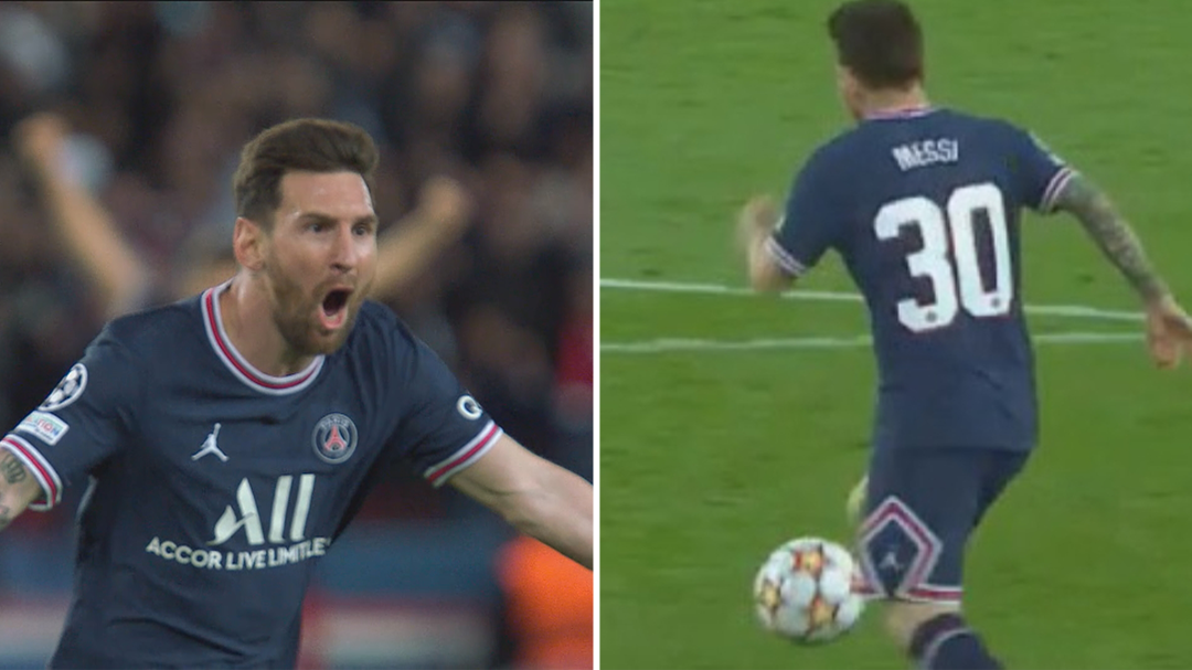 Messi's superb debut goal for PSG