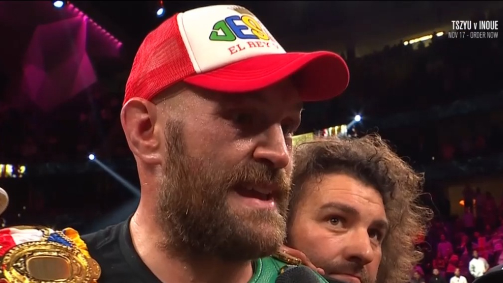 Tyson Fury takes aim at Deontay Wilder post-fight