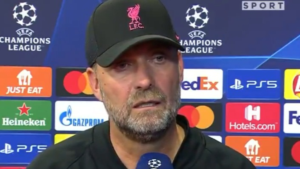 Klopp fires up at interviewer