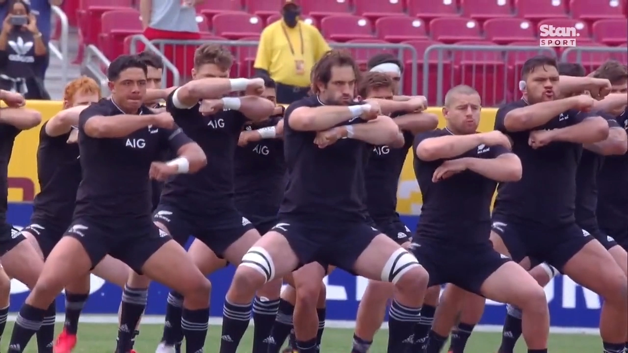 All Blacks' Haka tribute to Wainui