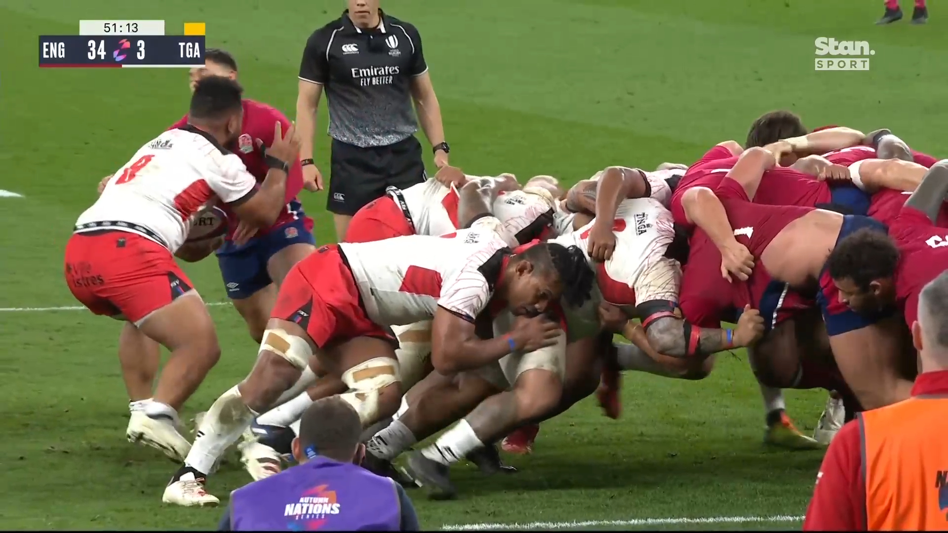 Autumn Nations Series highlights: England vs Tonga