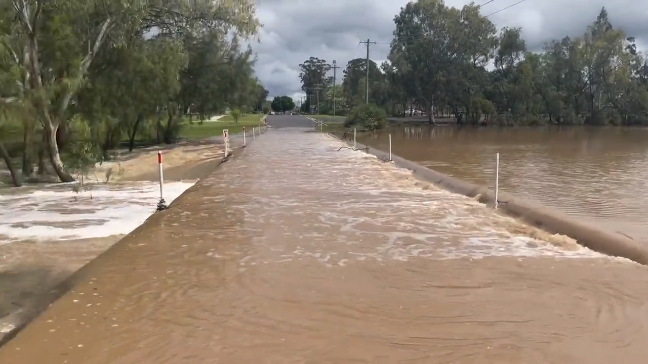 Flooding in Dalby, Queensland
