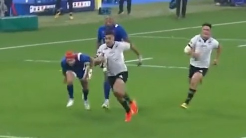 Ioane burns France with raw pace