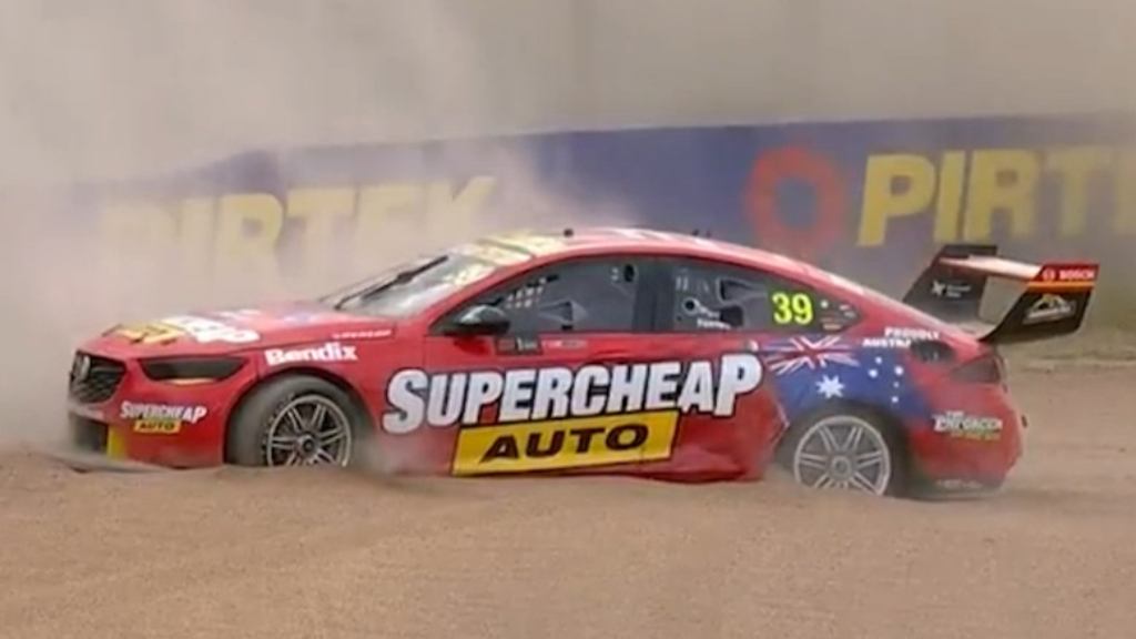 Feeney finds the wall at Bathurst