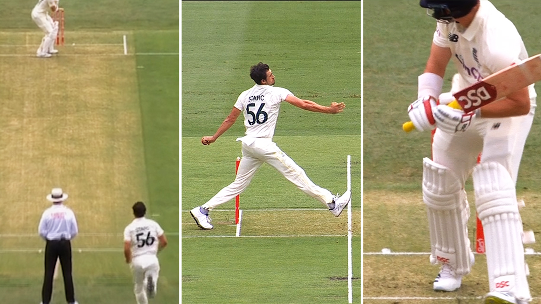 Starc gets wicket with first ball of the Ashes