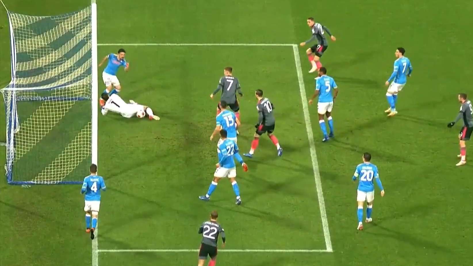 Europa League highlights: Napoli vs Leicester City 