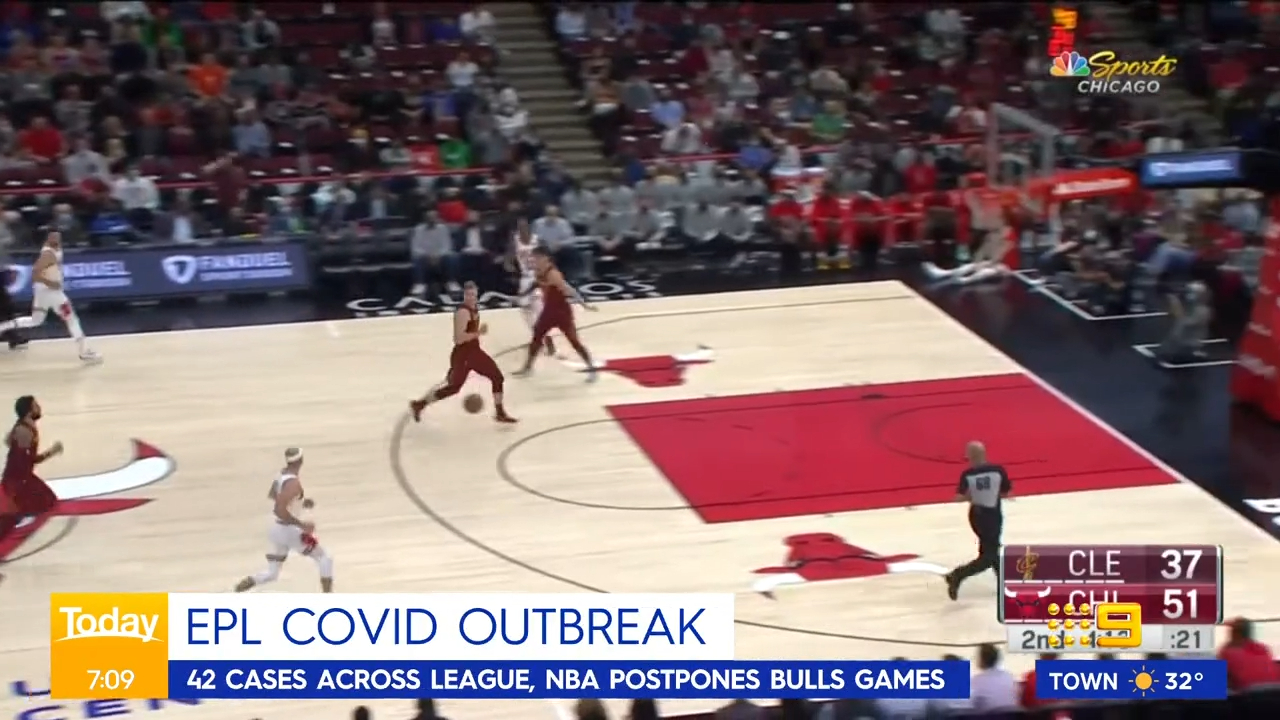 Bulls games postponed after COVID outbreak