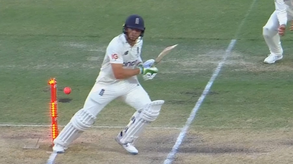 Buttler treads on his own stumps