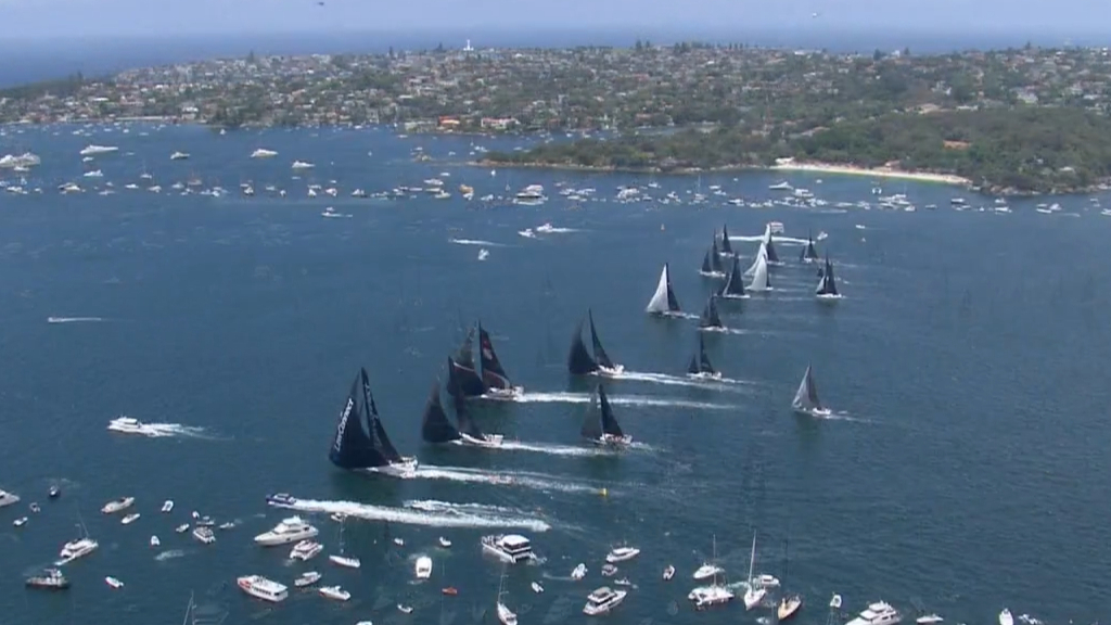 Conditions force retirements of 21 vessels during Sydney to Hobart