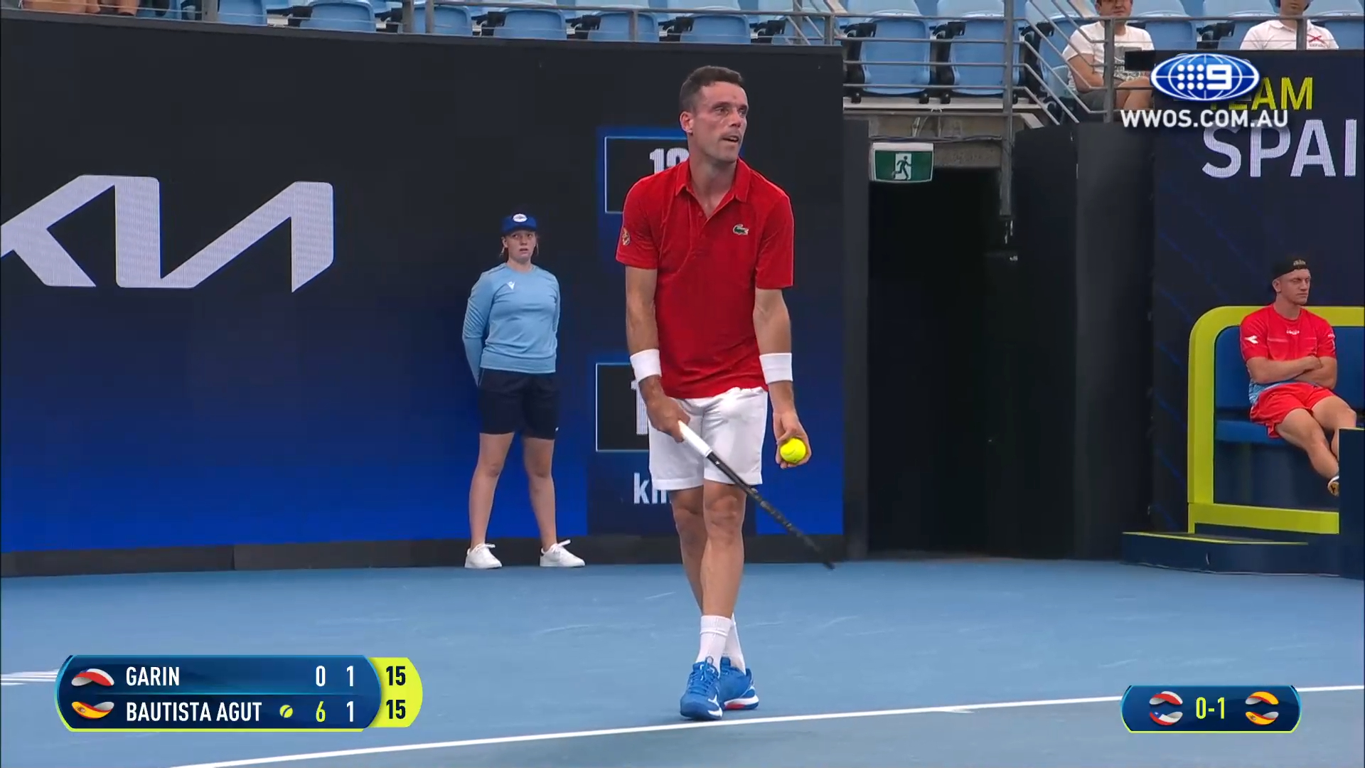 Cristian Garin vs Roberto Bautista Agut: ATP Cup 2022