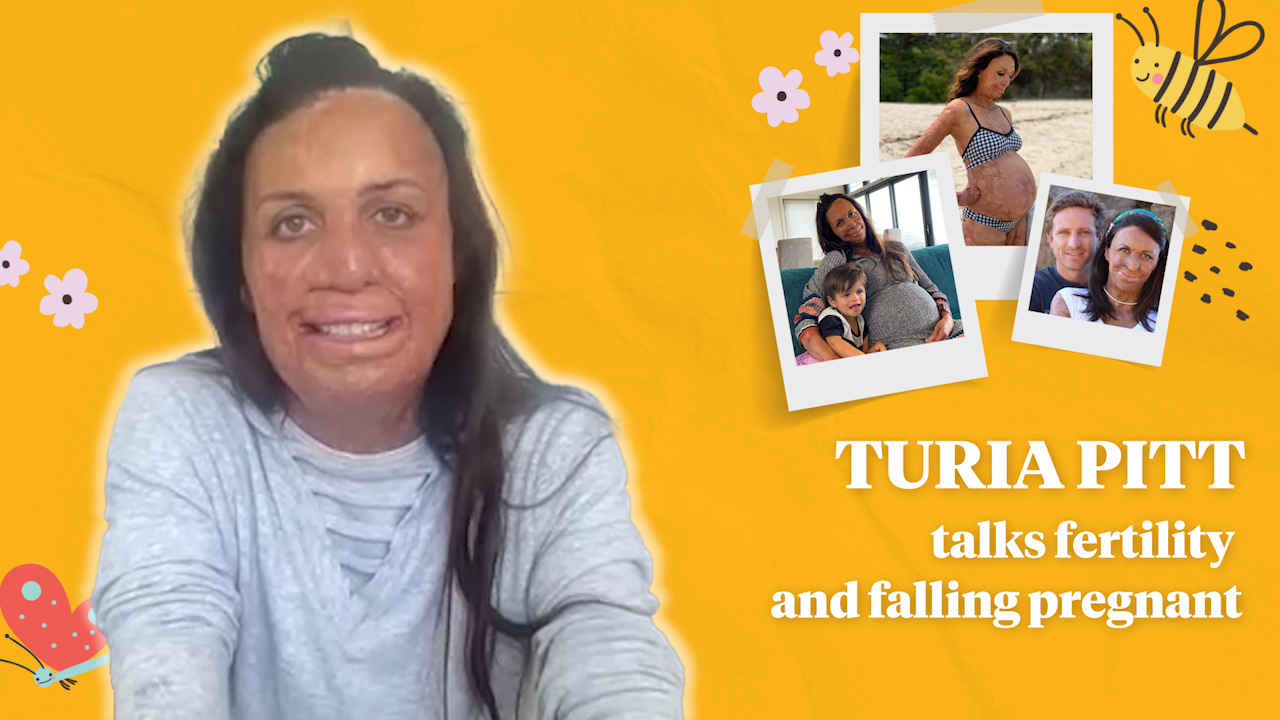 Turia Pitt opens up about falling pregnant for the first time