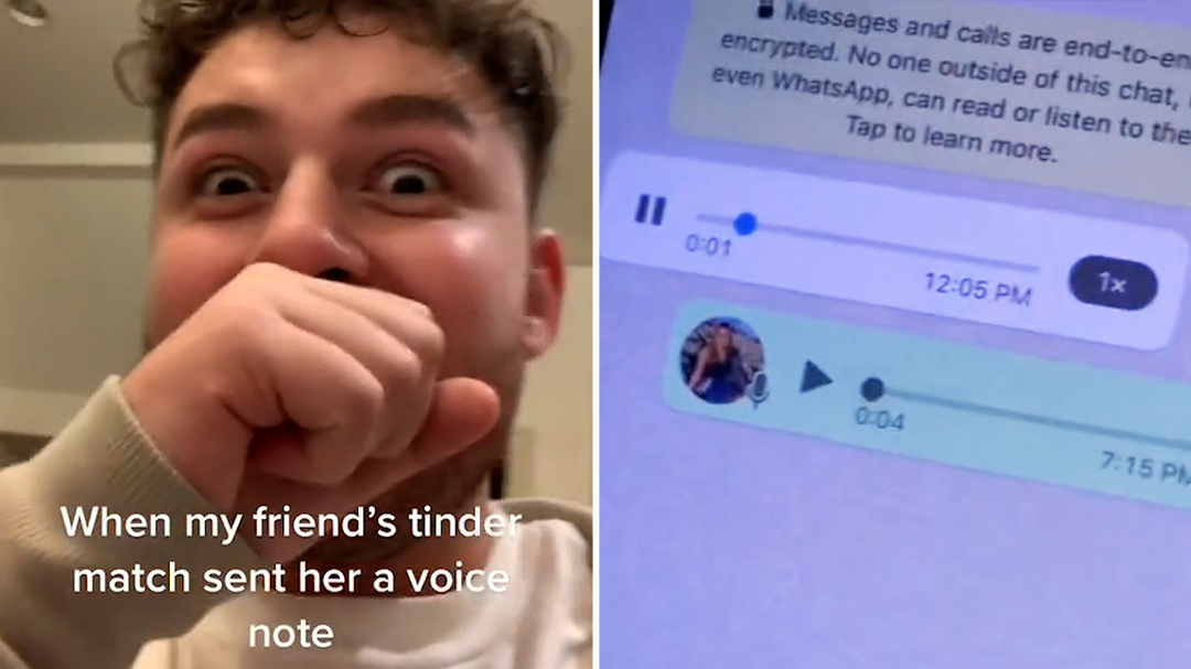 Woman blocked by date after accidentally sending savage voice note