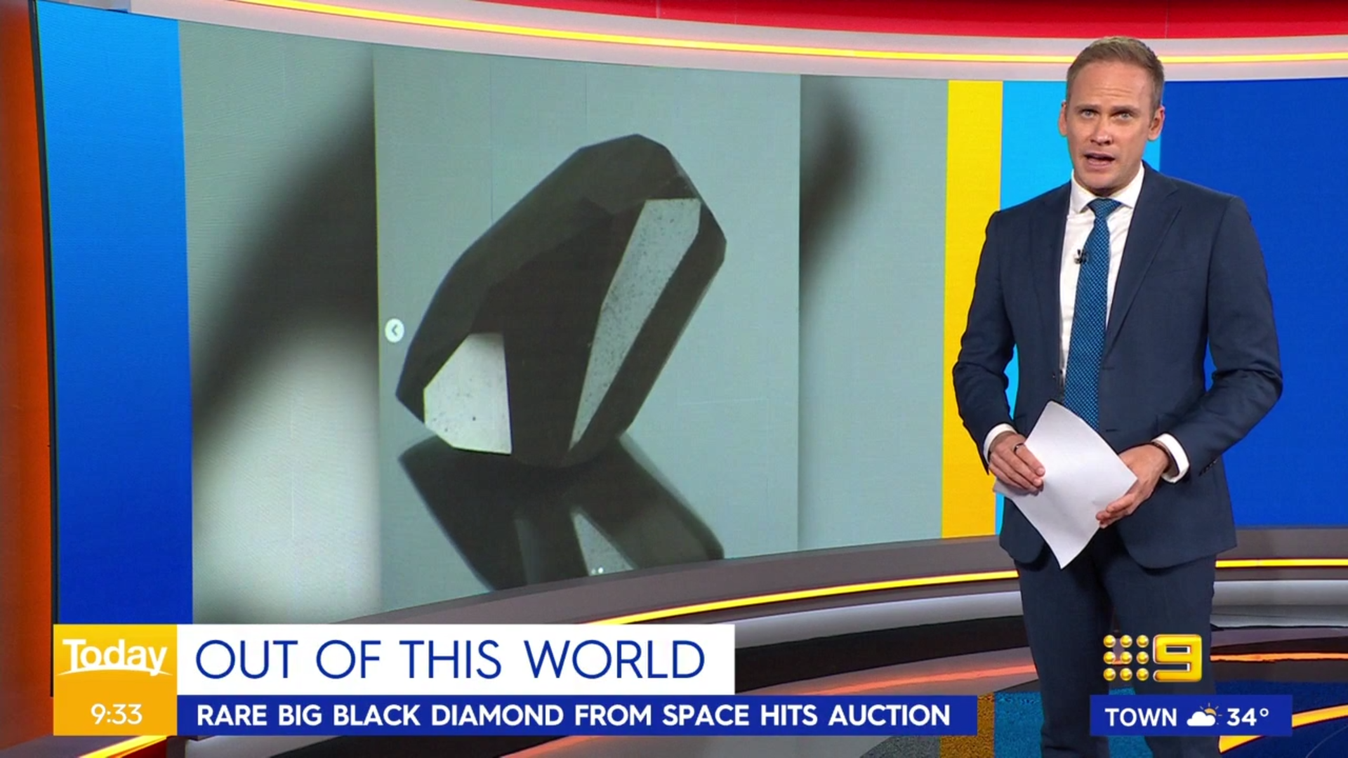 Black diamond worth $10m up for auction at Sotheby's
