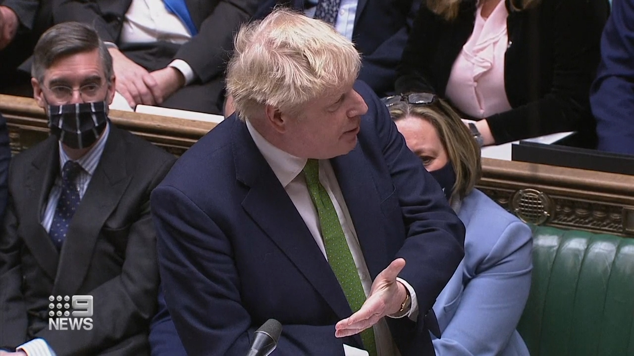 Boris Johnson fighting to remain UK Prime Minister