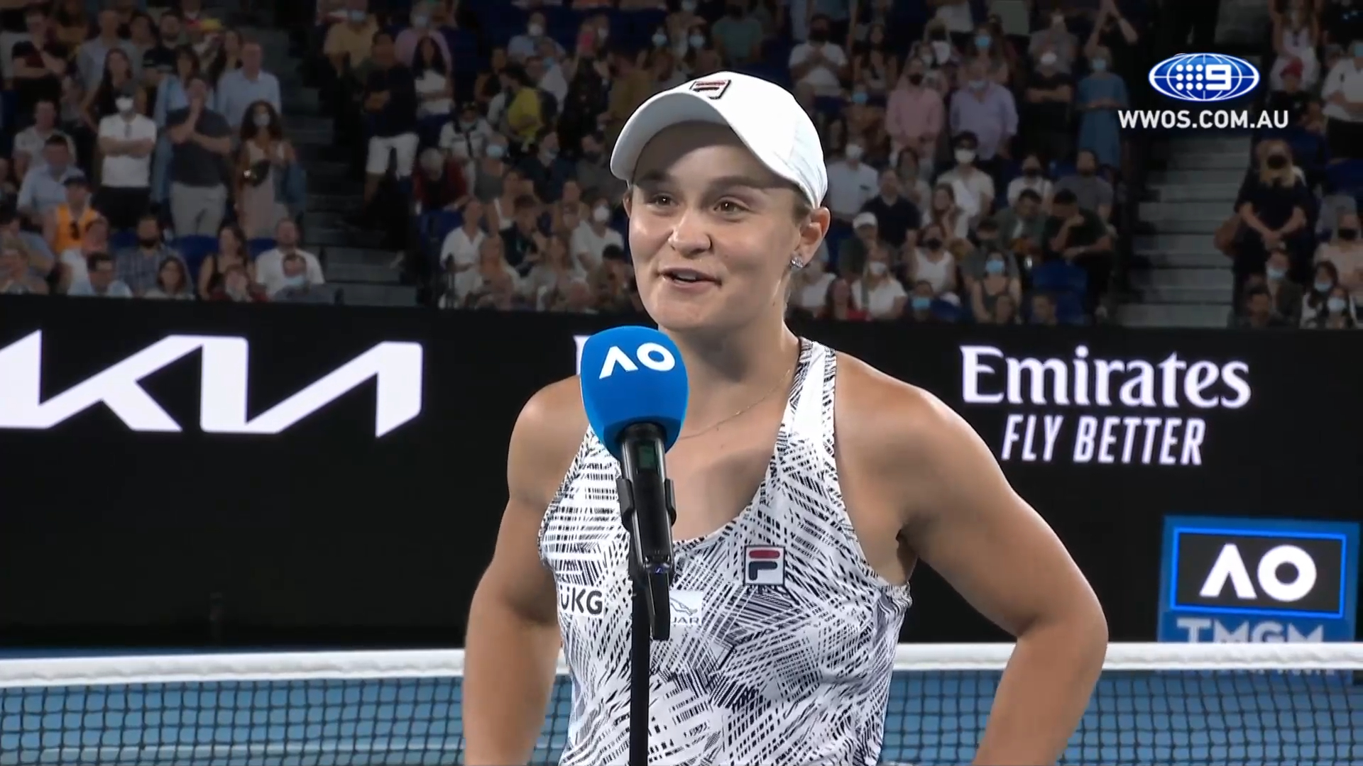 Ash Barty's special message for her first coach