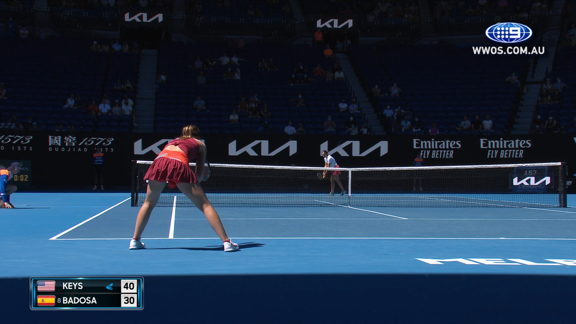 Madison Keys vs Paula Badosa: Australian Open 2022 | Tennis Highlights