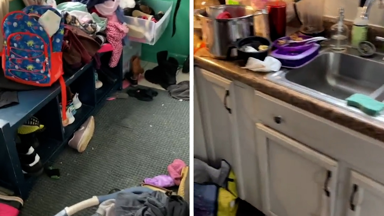 'This is my house': Mum shares video of her relatable messy house