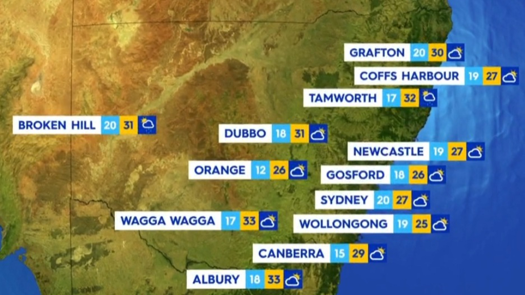 National weather forecast for Tuesday, January 25