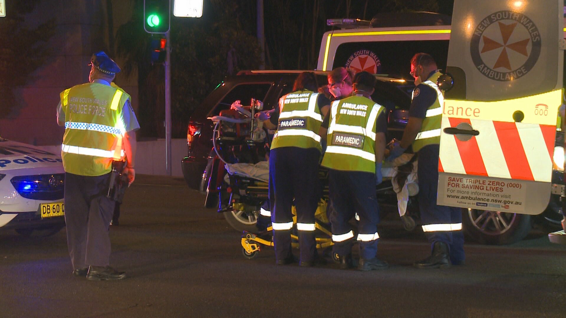 Pedestrian hit by car in western Sydney