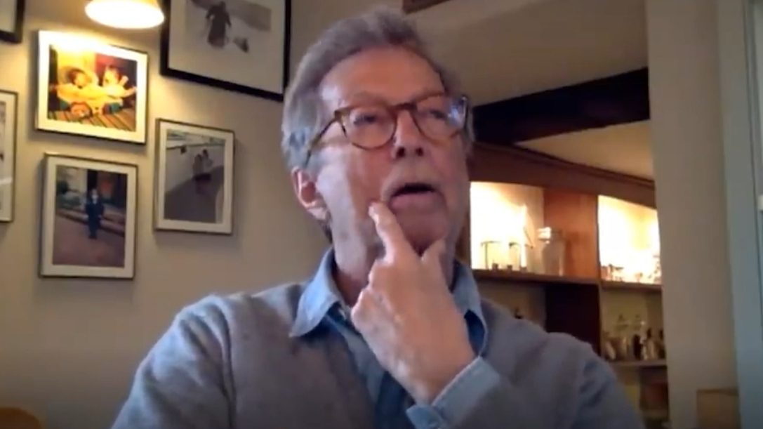 Eric Clapton launches bizarre anti-vaxxer rant during YouTube interview