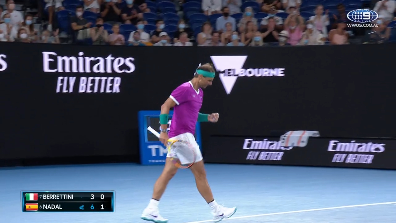 Nadal pushes his advantage
