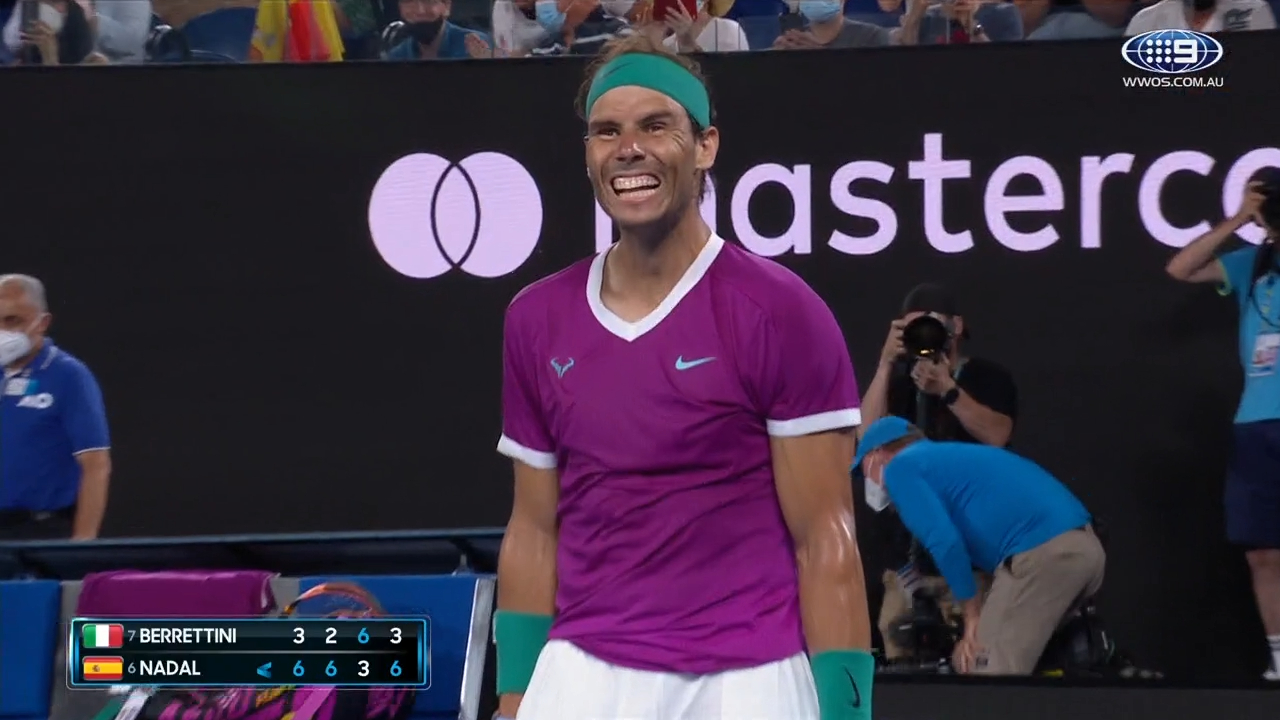 Nadal marches into Australian Open final