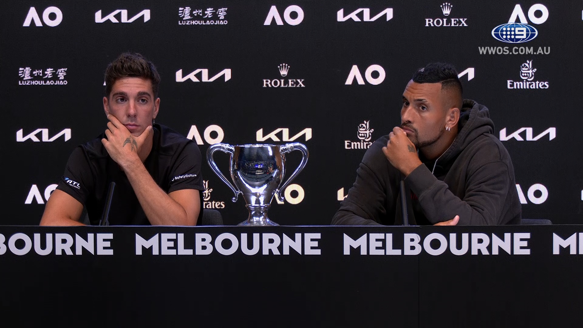 Kokkinakis and Kyrgios slam opponents for 'disrespectful' tag