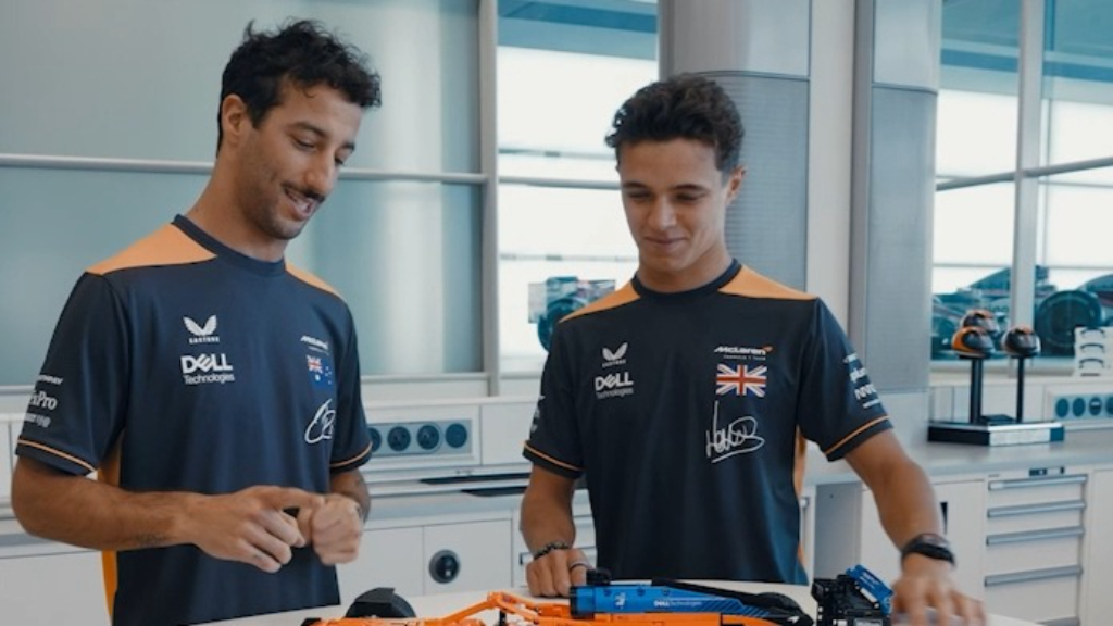 LEGO unveils first F1 set alongside Daniel Ricciardo