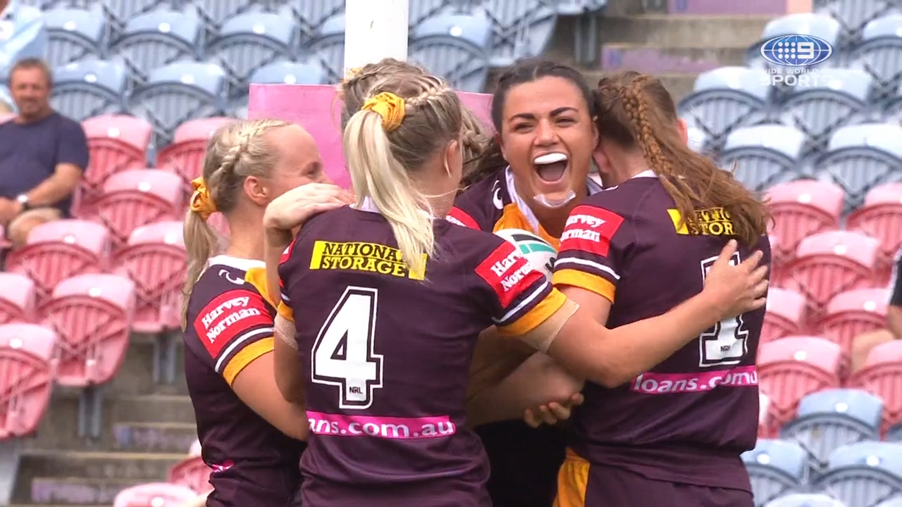 Millie Boyle scores after brutal head clash