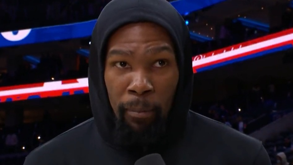 Kevin Durant and the Nets silence the Philly crowd