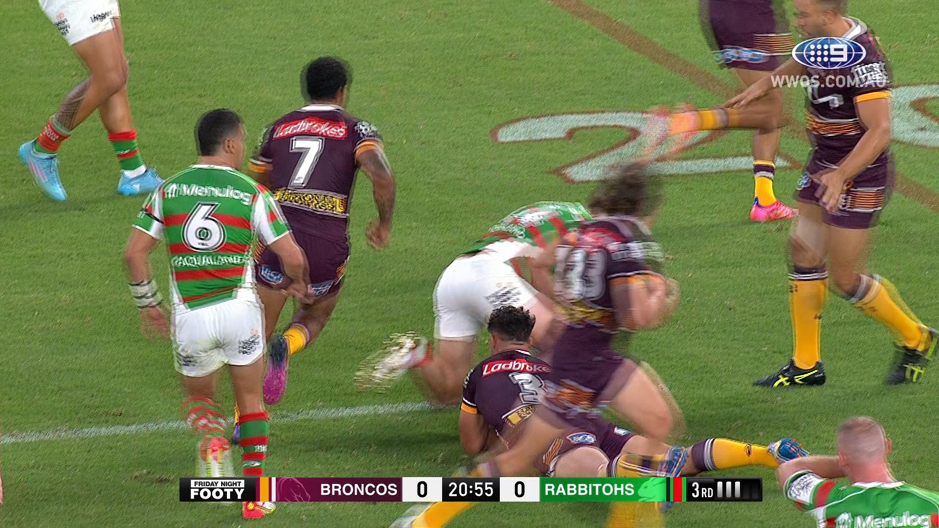 NRL Highlights: Broncos upset the Rabbitohs in Suncorp - Round 1