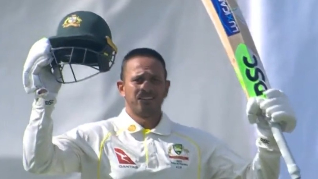 Khawaja brings up emotional Pakistan ton