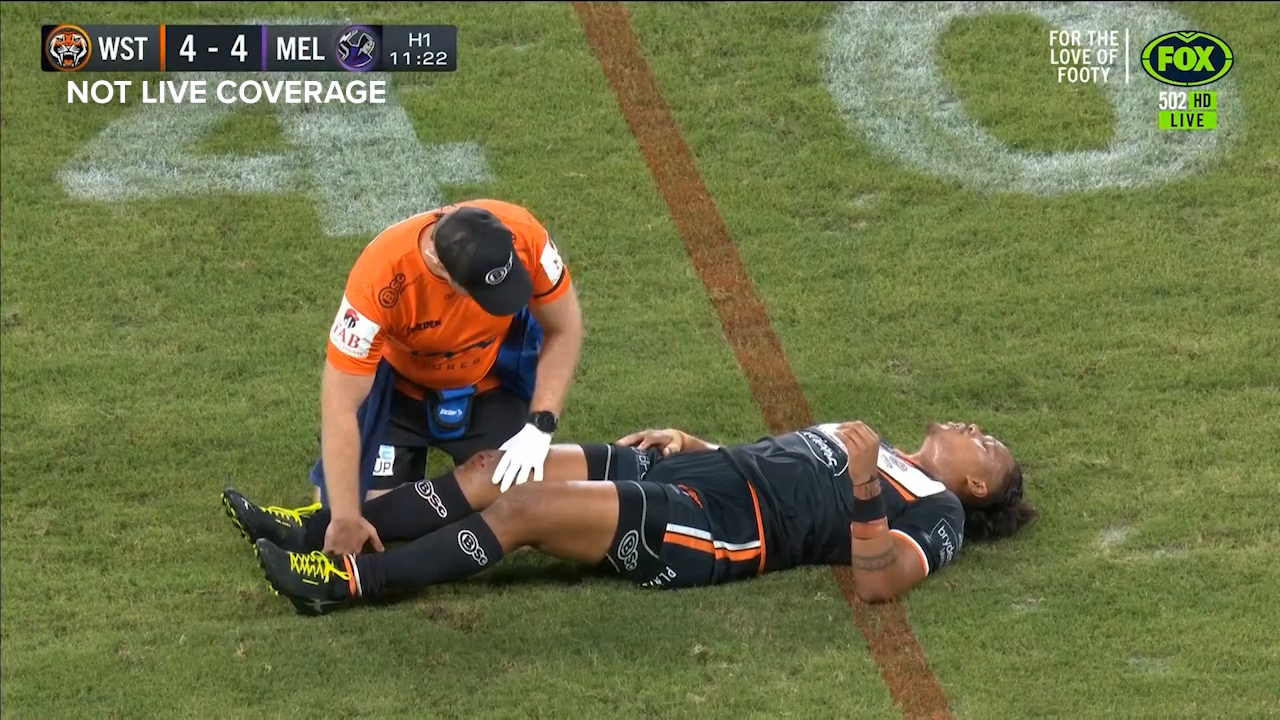 Leilua felled by cannonball tackle