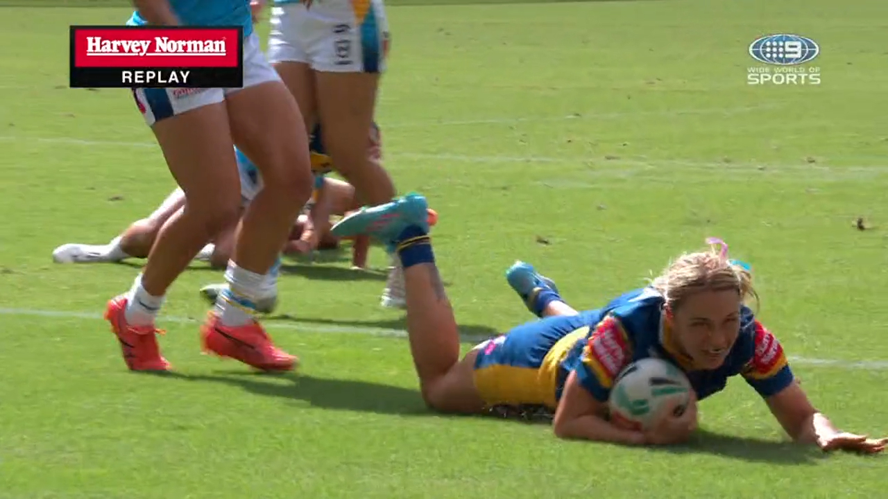 Vette-Welsh slides over to give Eels lead