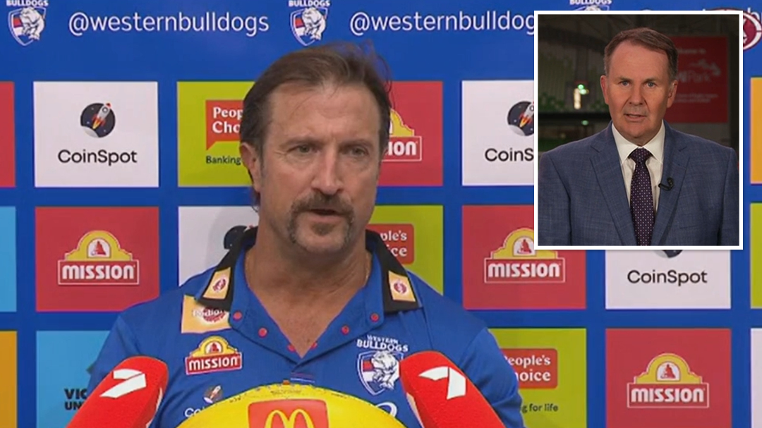 TJ hits out at Luke Beveridge over extraordinary attack on journalist Tom Morris