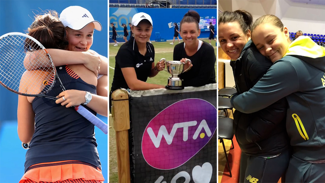 Ash Barty and Casey Dellacqua's incredible friendship