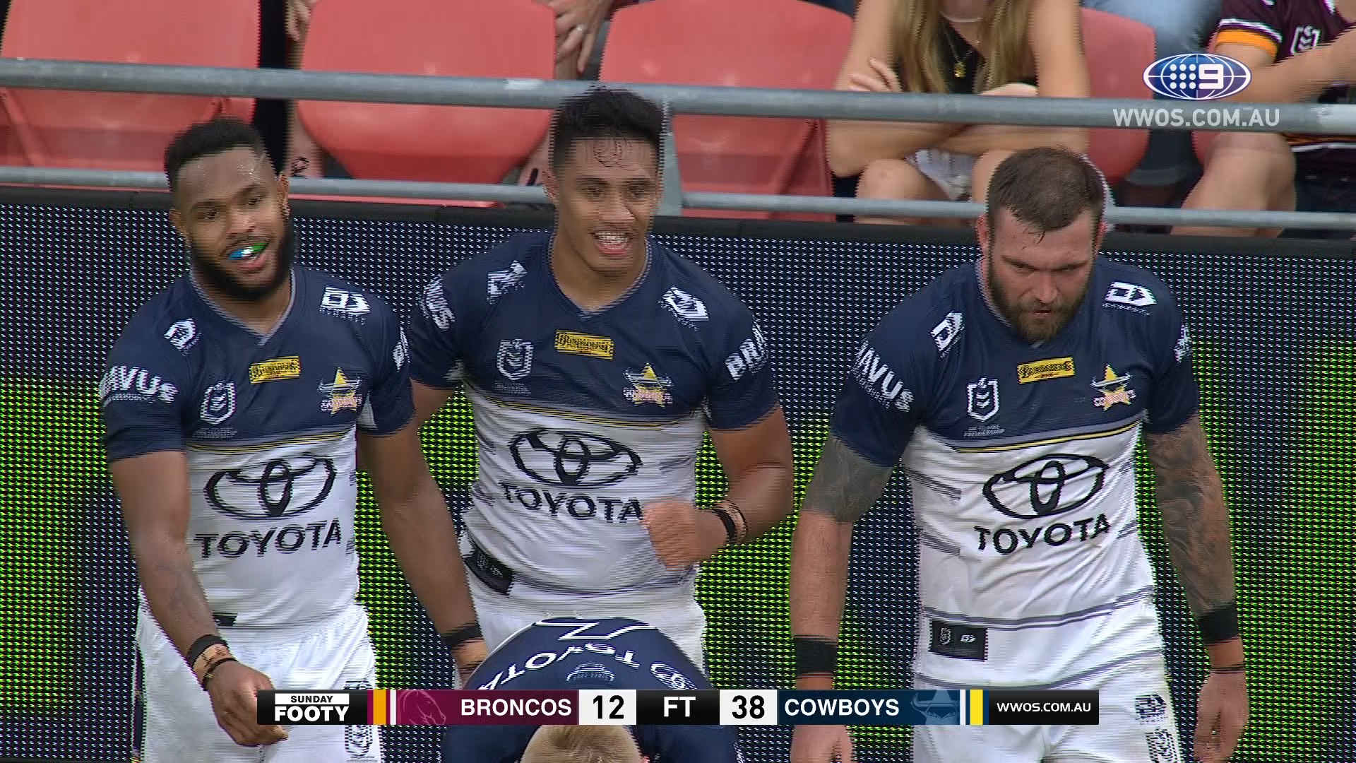 NRL Highlights: Broncos v Cowboys - Round 3