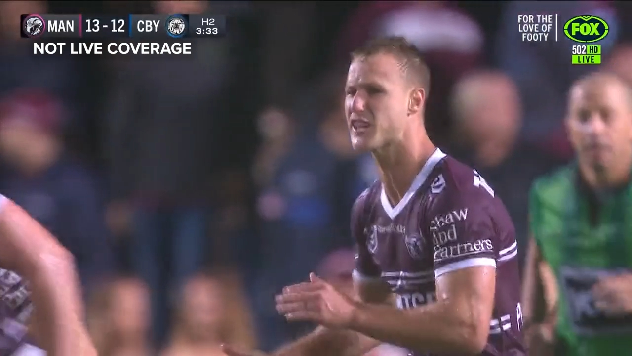 DCE field-goal gives Manly the lead