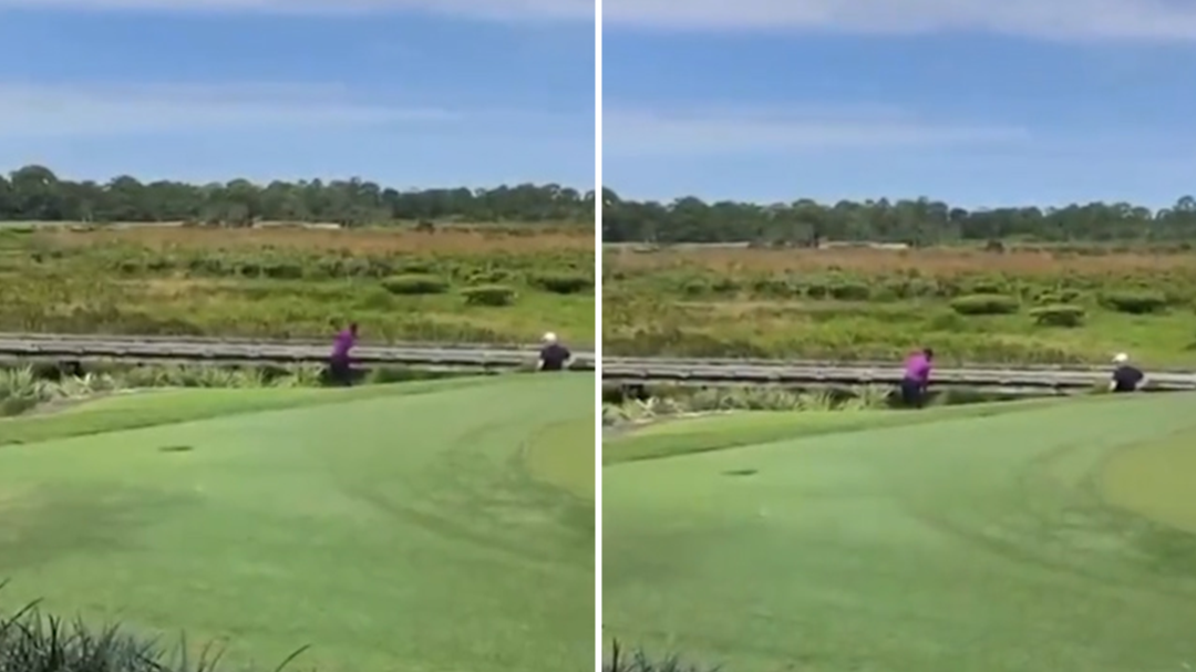 Tiger Woods spotted training before Masters