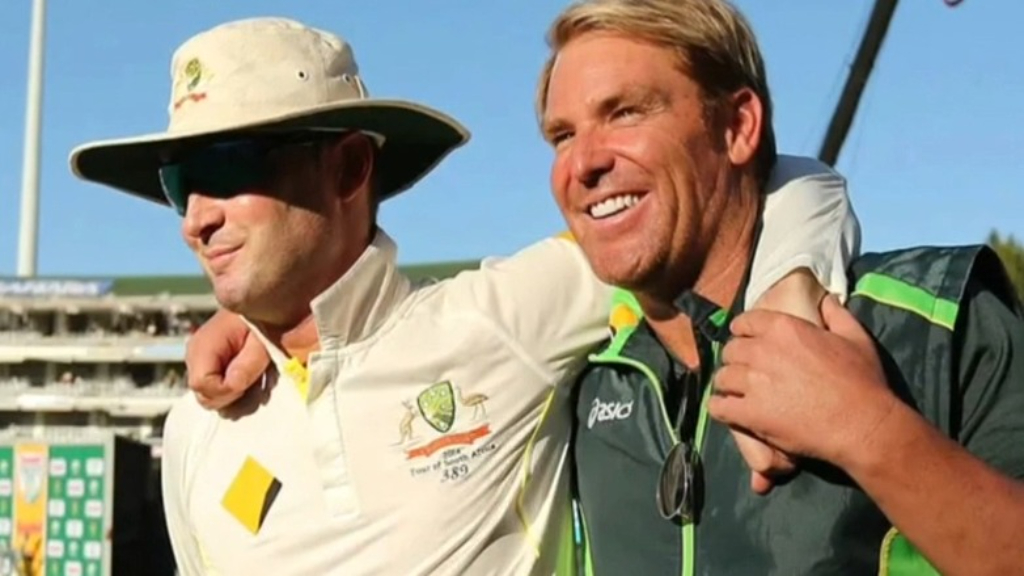 Clarke's emotional tribute to Warne