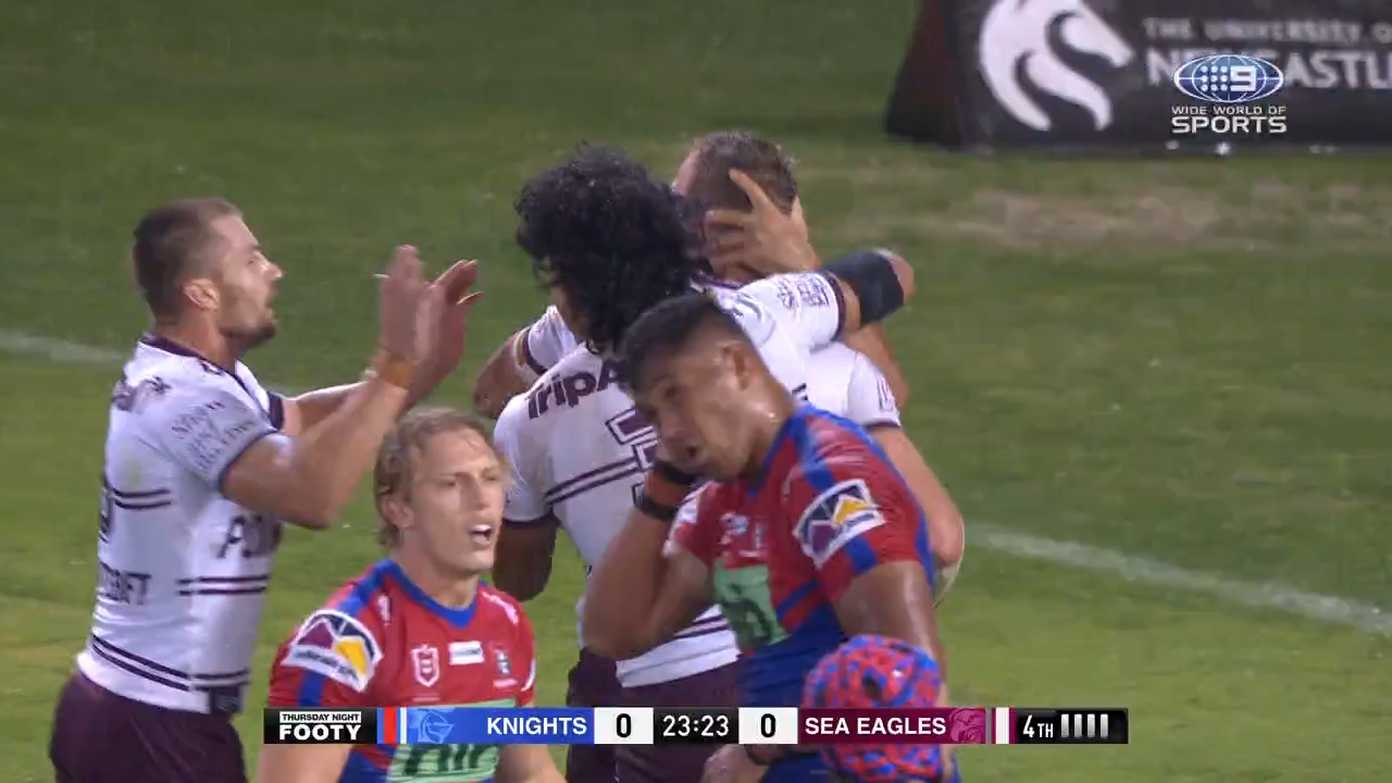 Eagles forward gets first career try