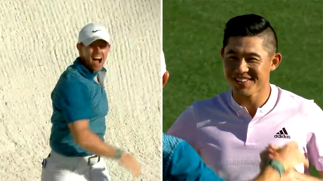 McIlroy, Morikawa stun with back-to-back chip-ins on final Masters hole