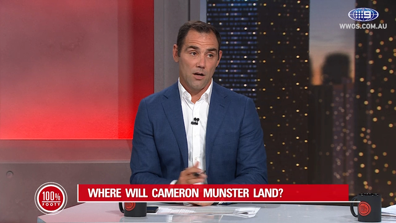 Cameron Smith reacts to the Cameron Munster situation