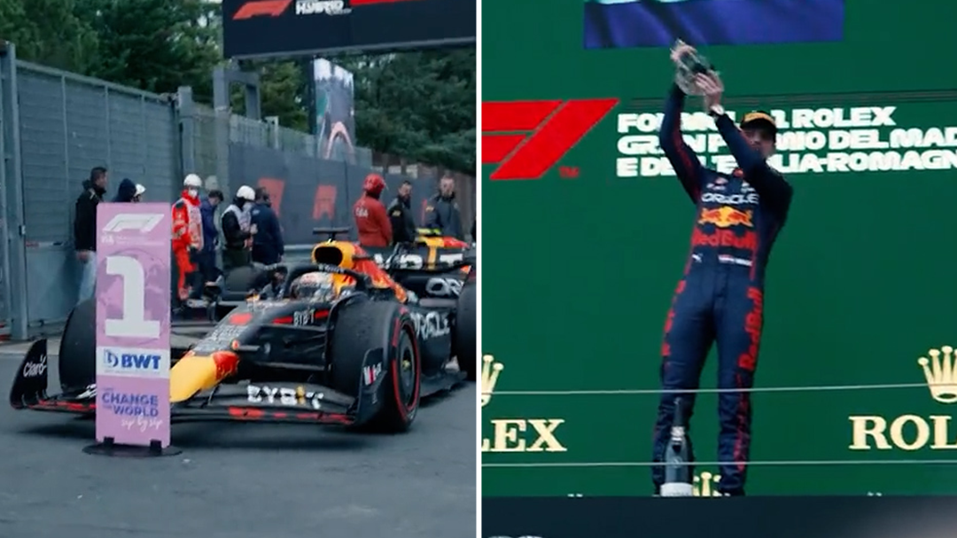 Red Bull celebrate huge F1 win