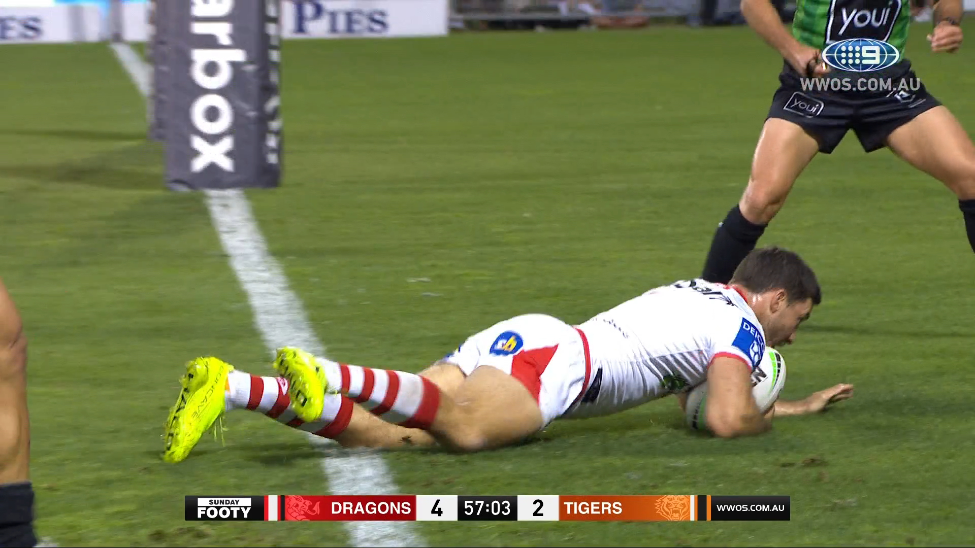 NRL Highlights: The Dragons beat the Tigers in a frantic finish - Round 8