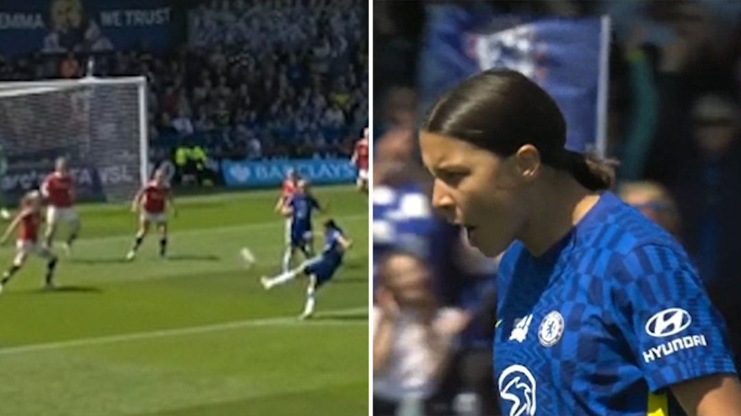 Sam Kerr double seals title for Chelsea