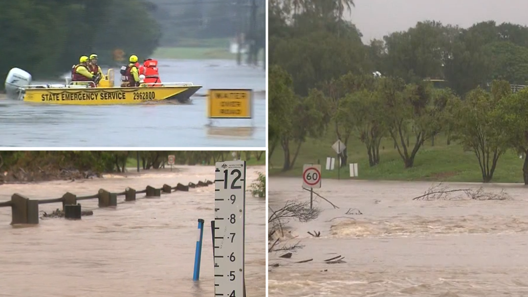 South-east Queensland communities inundated by floodwaters again